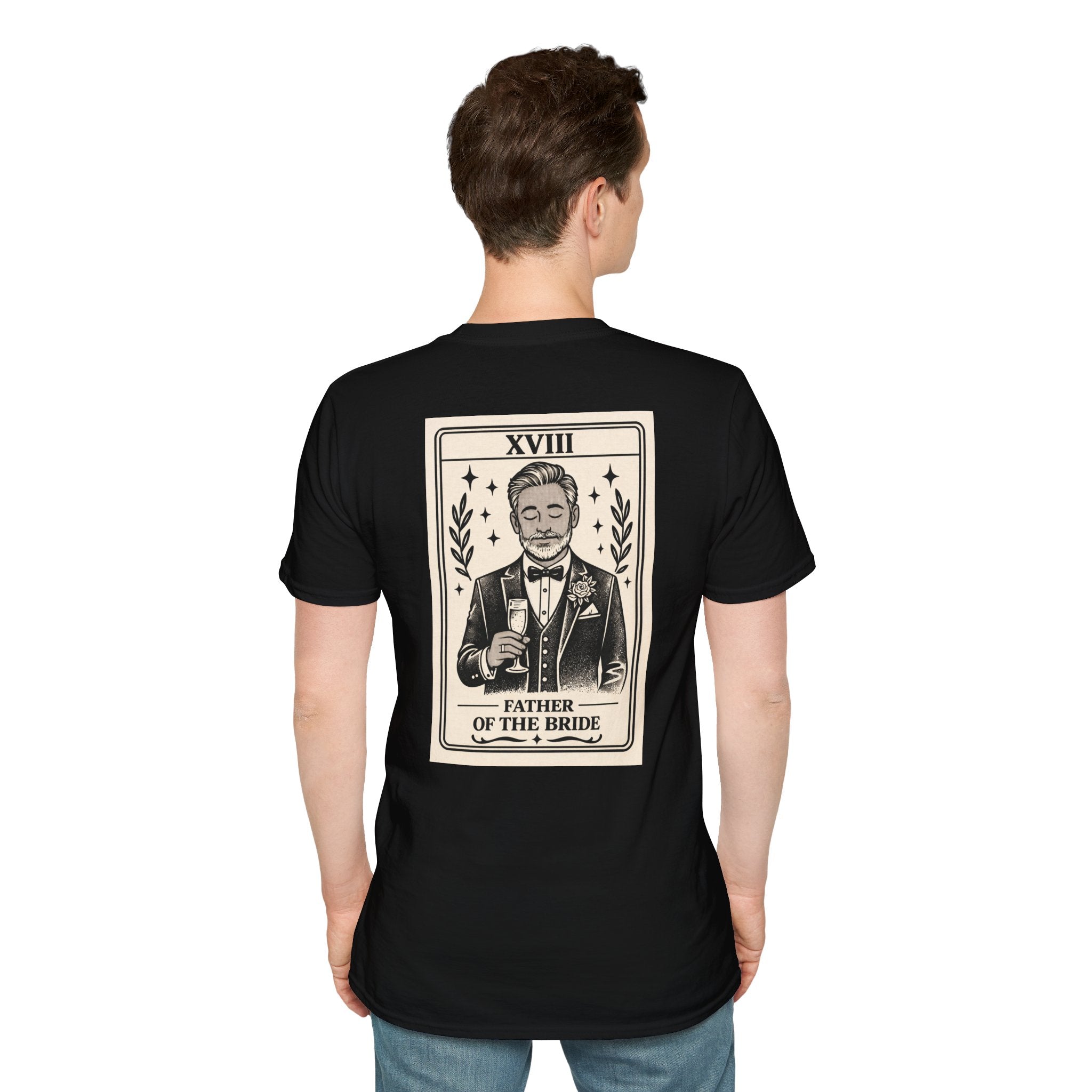 Father of the Bride Tarot Card T-Shirt | Wedding Party Tee