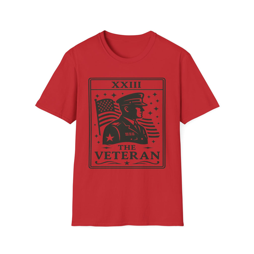 Veteran Shirt Tarot Card, Military Veteran Gift, Patriotic Shirt, Army Navy Veteran Tee, USA Pride Shirt, Veteran Gift Idea