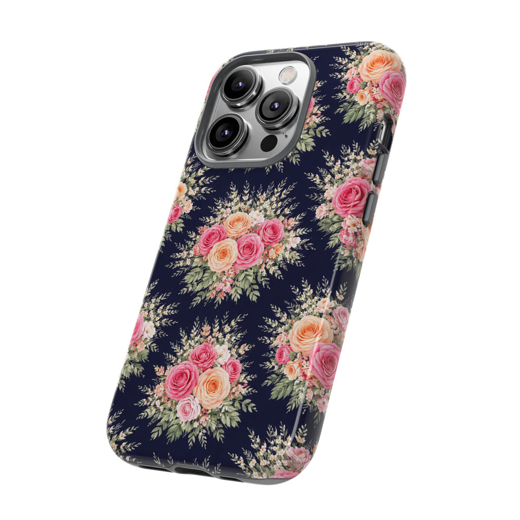 Vintage Rose Bouquet Phone Case | Floral iPhone Cover
