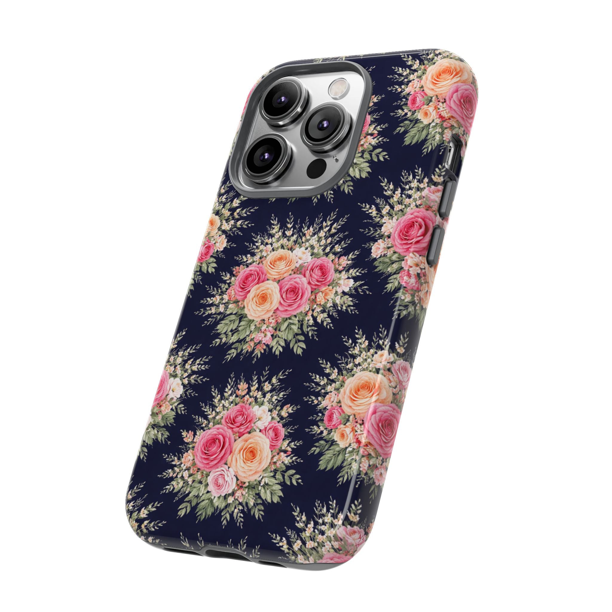 Vintage Rose Bouquet Phone Case | Floral iPhone Cover