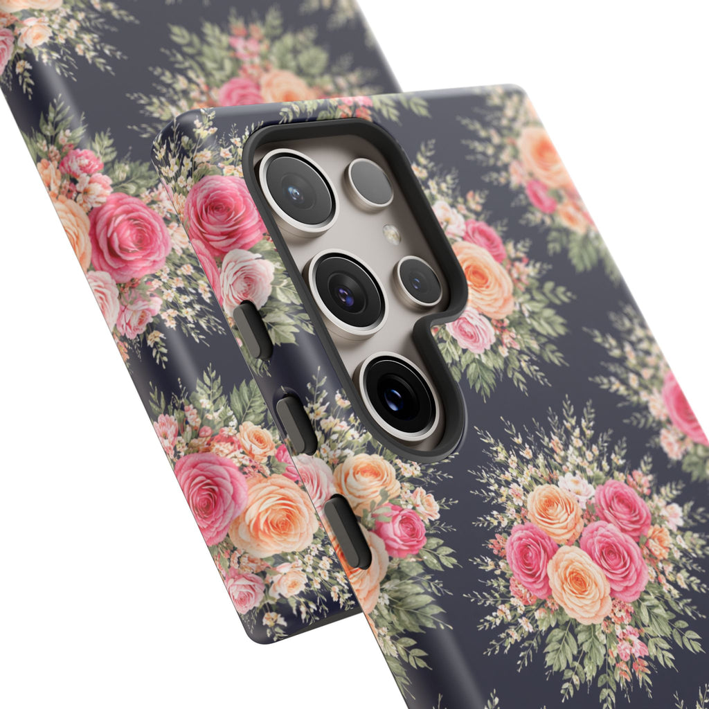 Vintage Rose Bouquet Phone Case | Floral iPhone Cover