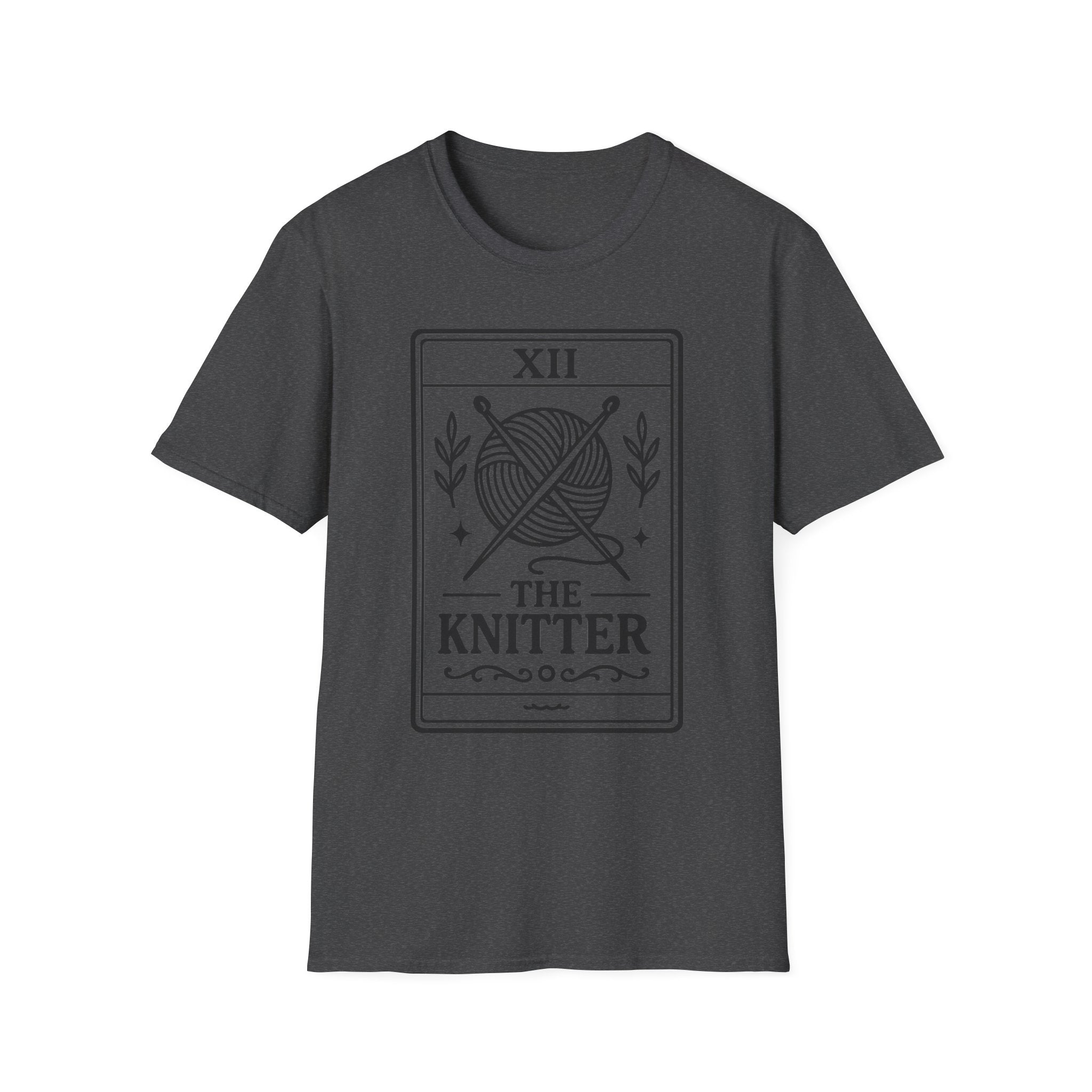 Knitter Shirt Tarot Card, Knitting Gift, Yarn Lover Shirt, Knitting Lover Tee, Knit Gift Idea, Craft Shirt, Knitter Aesthetic
