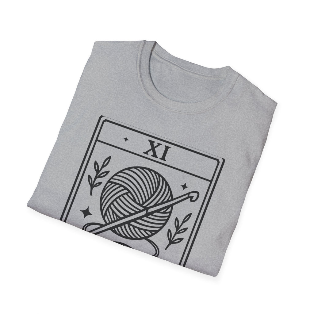 The Crocheter T-Shirt | Yarn Ball & Hook Illustration, Crochet Lover Tee