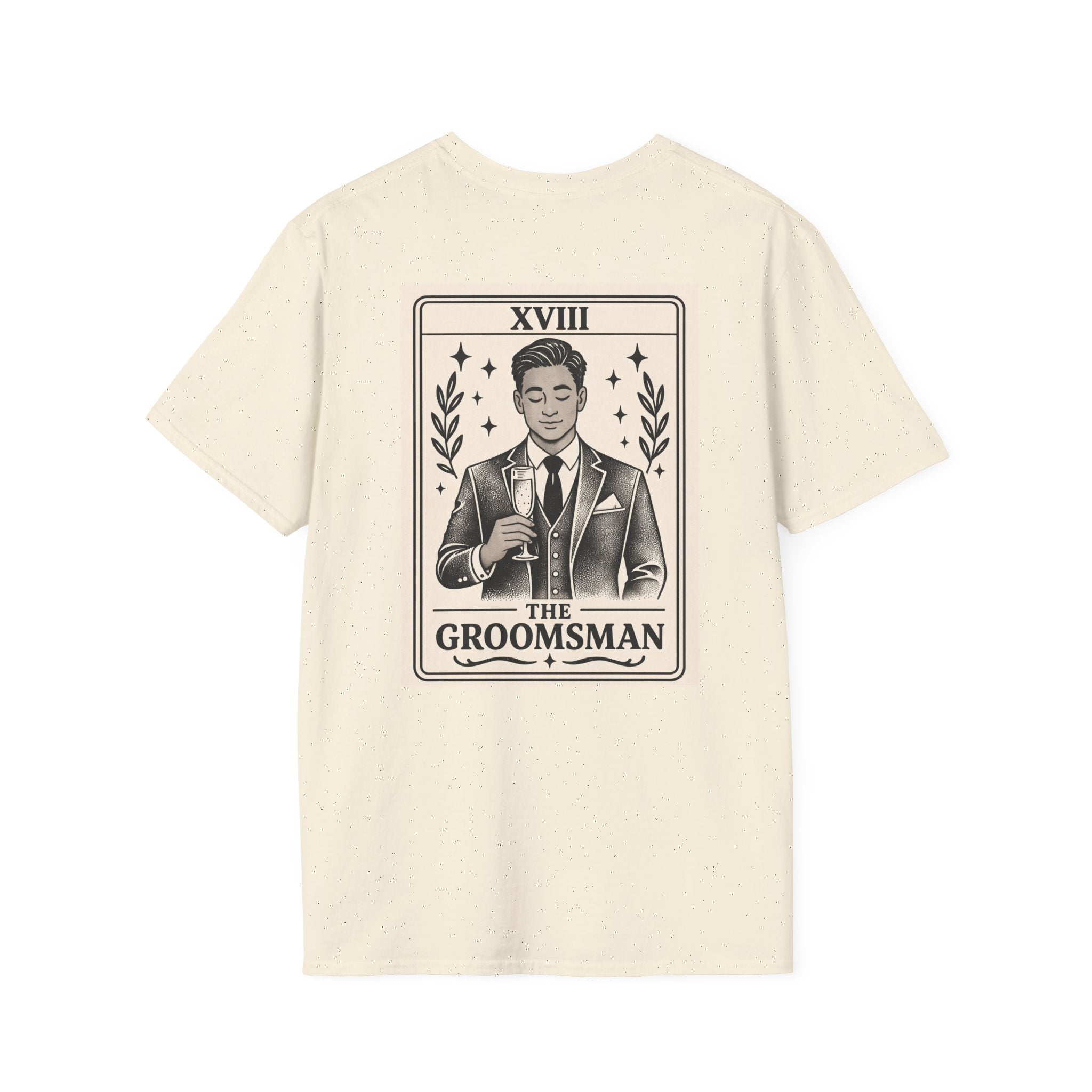 The Groomsman T-Shirt | Tarot Card Groom Illustration