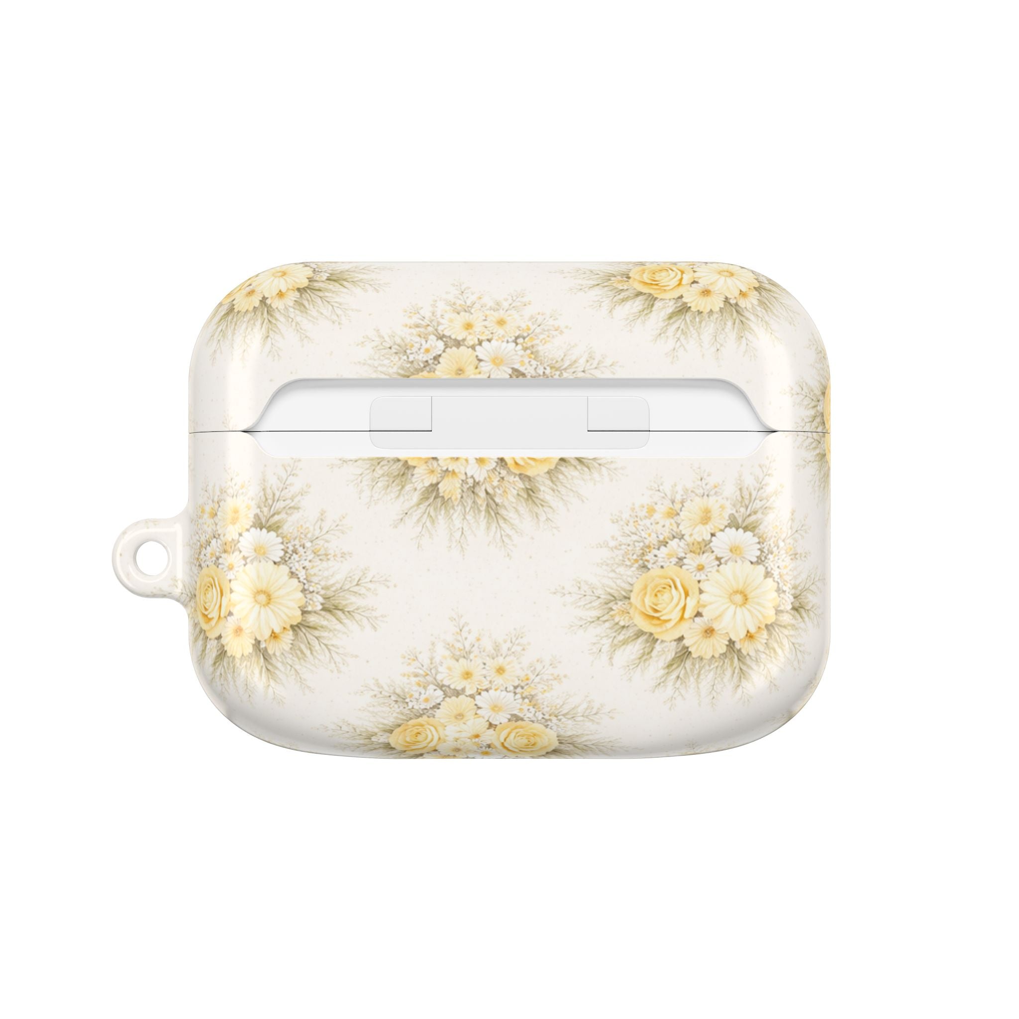 Yellow Rose Bouquet AirPod Case | Vintage Floral Pattern