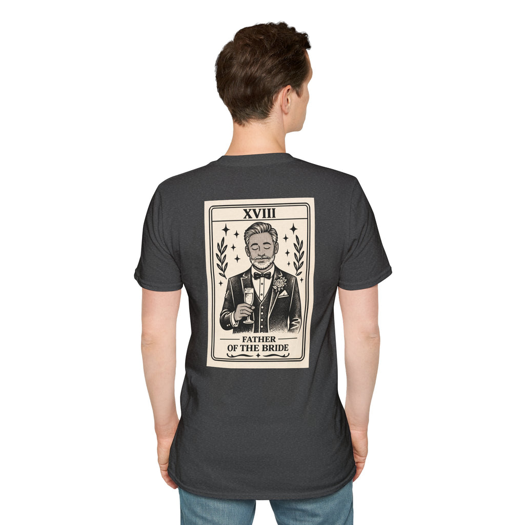 Father of the Bride Tarot Card T-Shirt | Wedding Party Tee