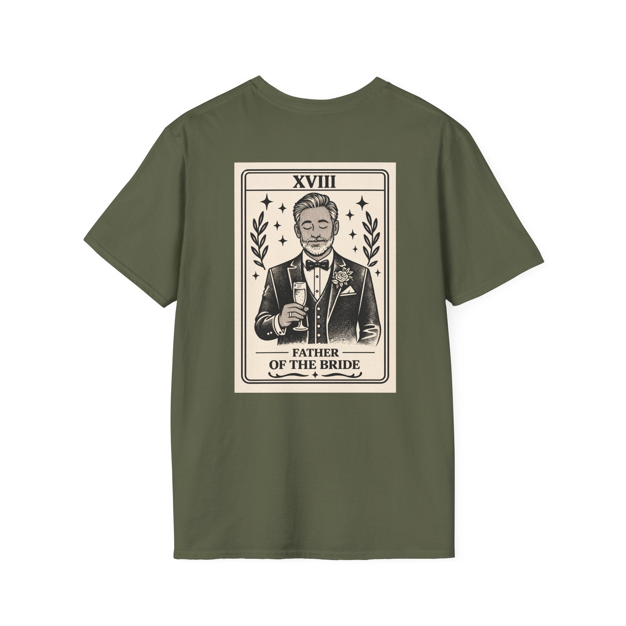 Father of the Bride Tarot Card T-Shirt | Wedding Party Tee