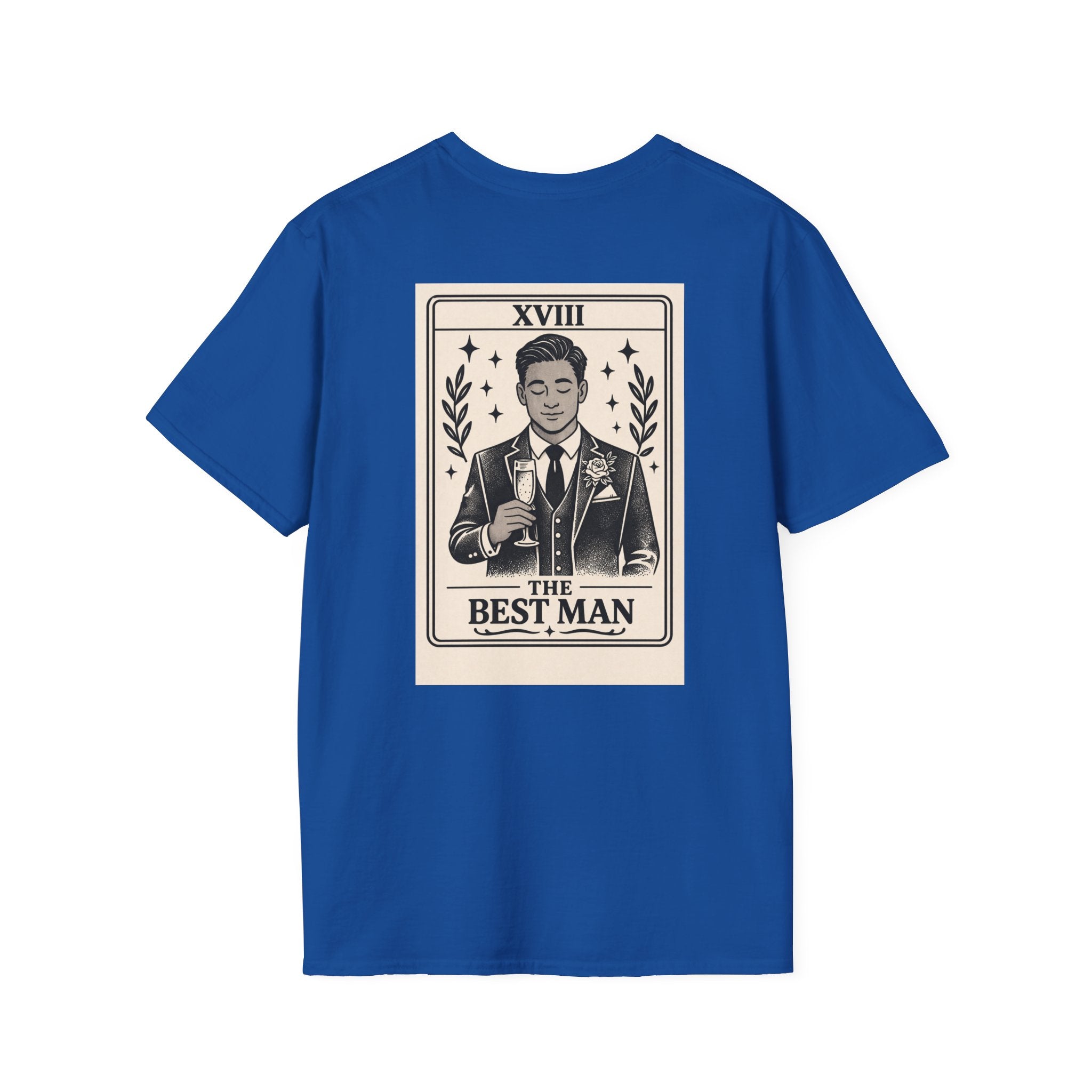 The Best Man Tarot Card T-Shirt | Groomsmen Wedding Party Tee
