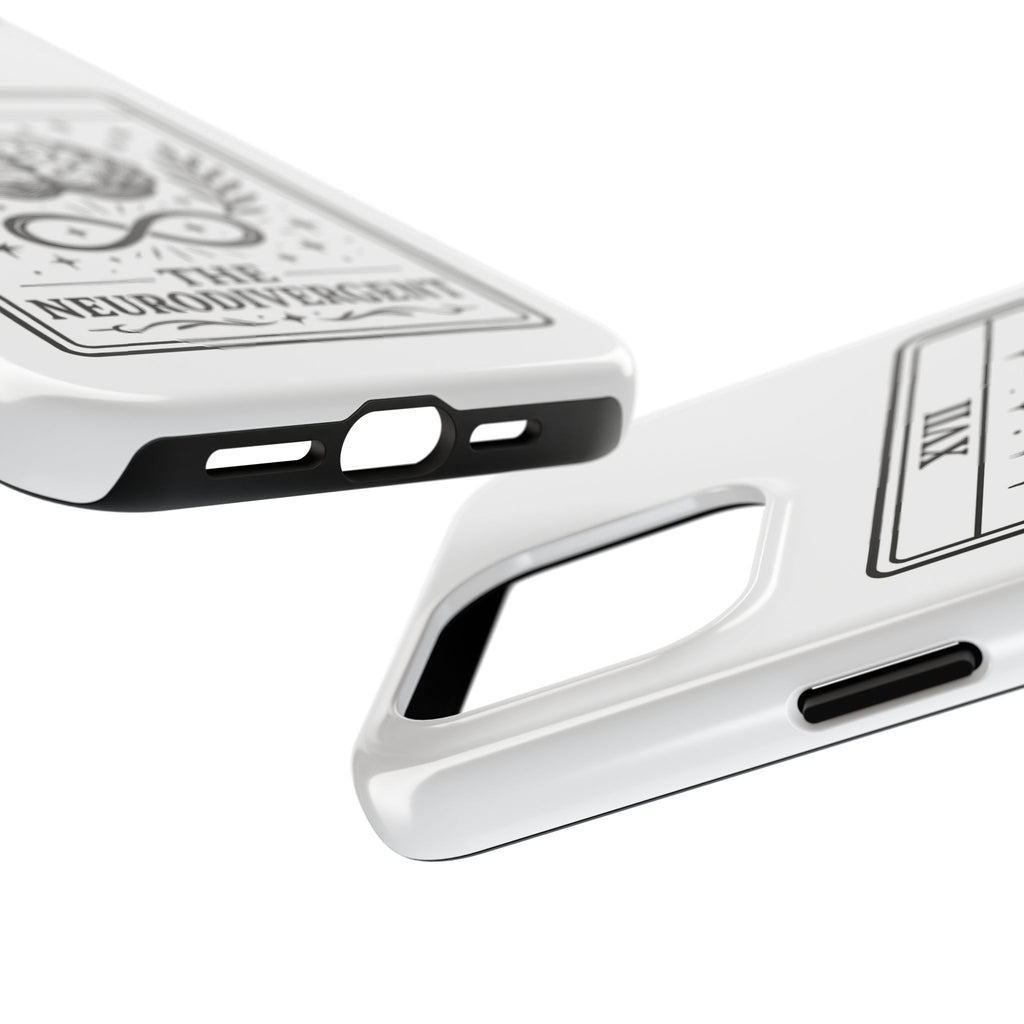 The Neurodivergent Tarot Brain phone case | iPhone Samsung tough case