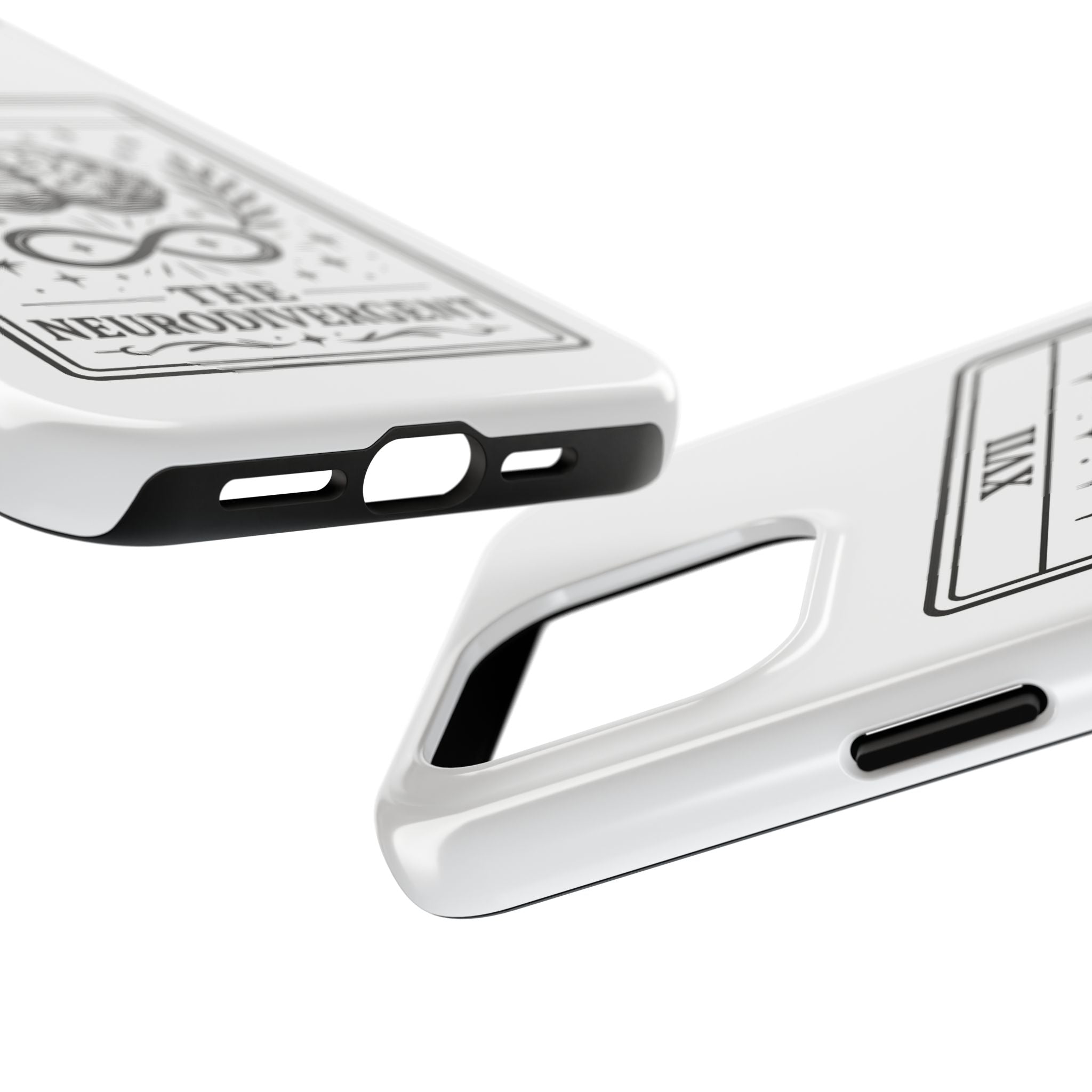 The Neurodivergent Tarot Brain phone case | iPhone Samsung tough case