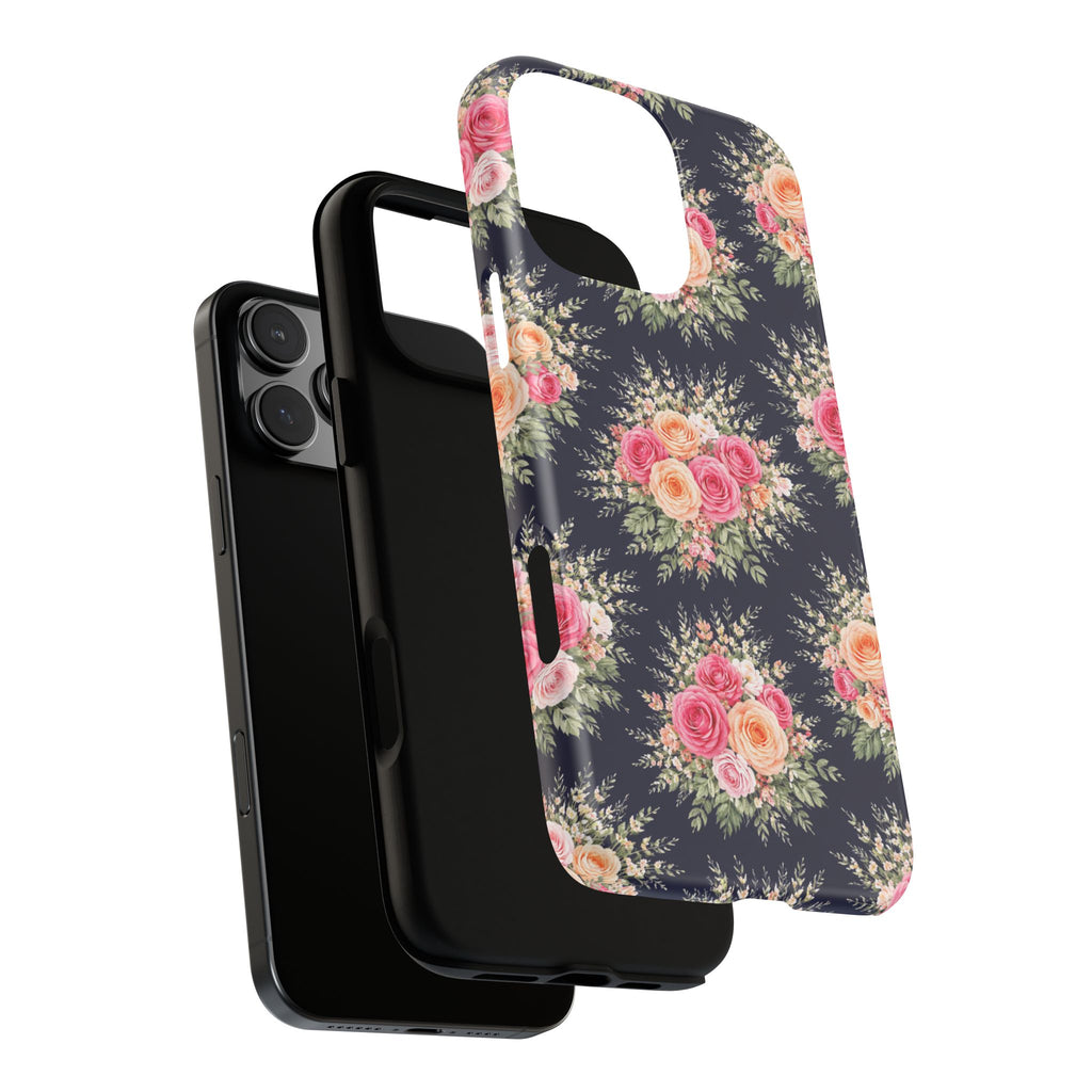 Vintage Rose Bouquet Phone Case | Floral iPhone Cover