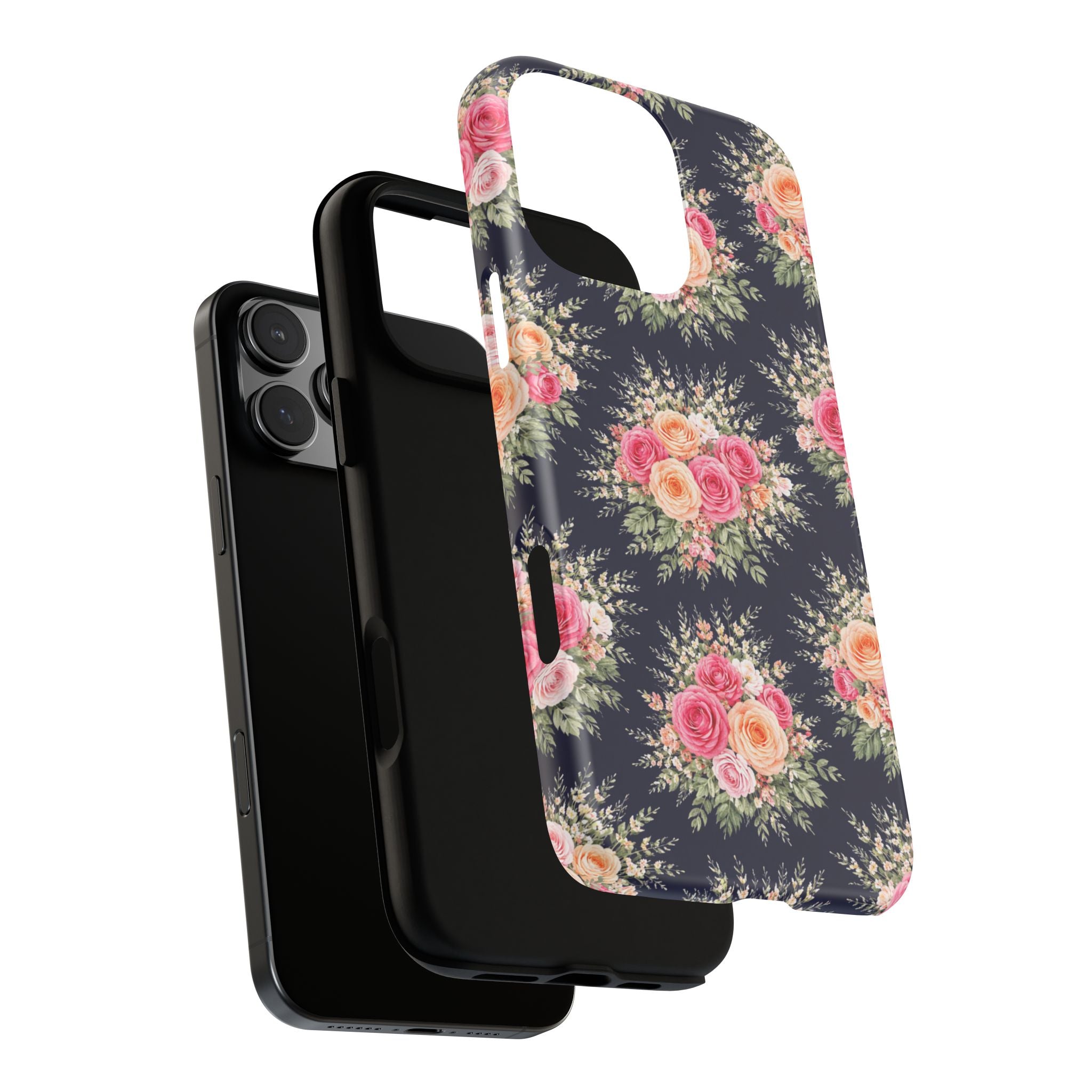 Vintage Rose Bouquet Phone Case | Floral iPhone Cover