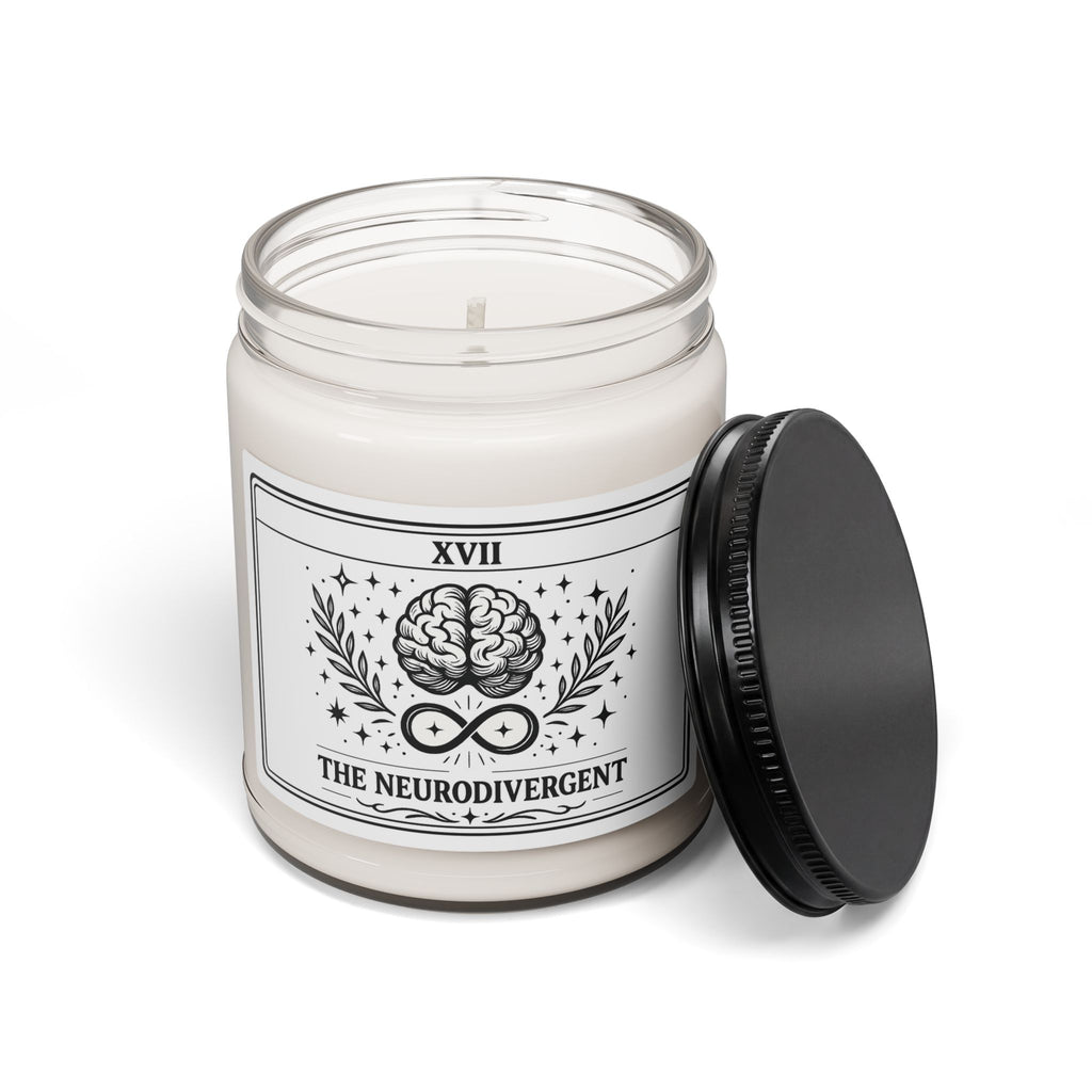 The Neurodivergent Brain Candle soy candle | 9oz scented jar