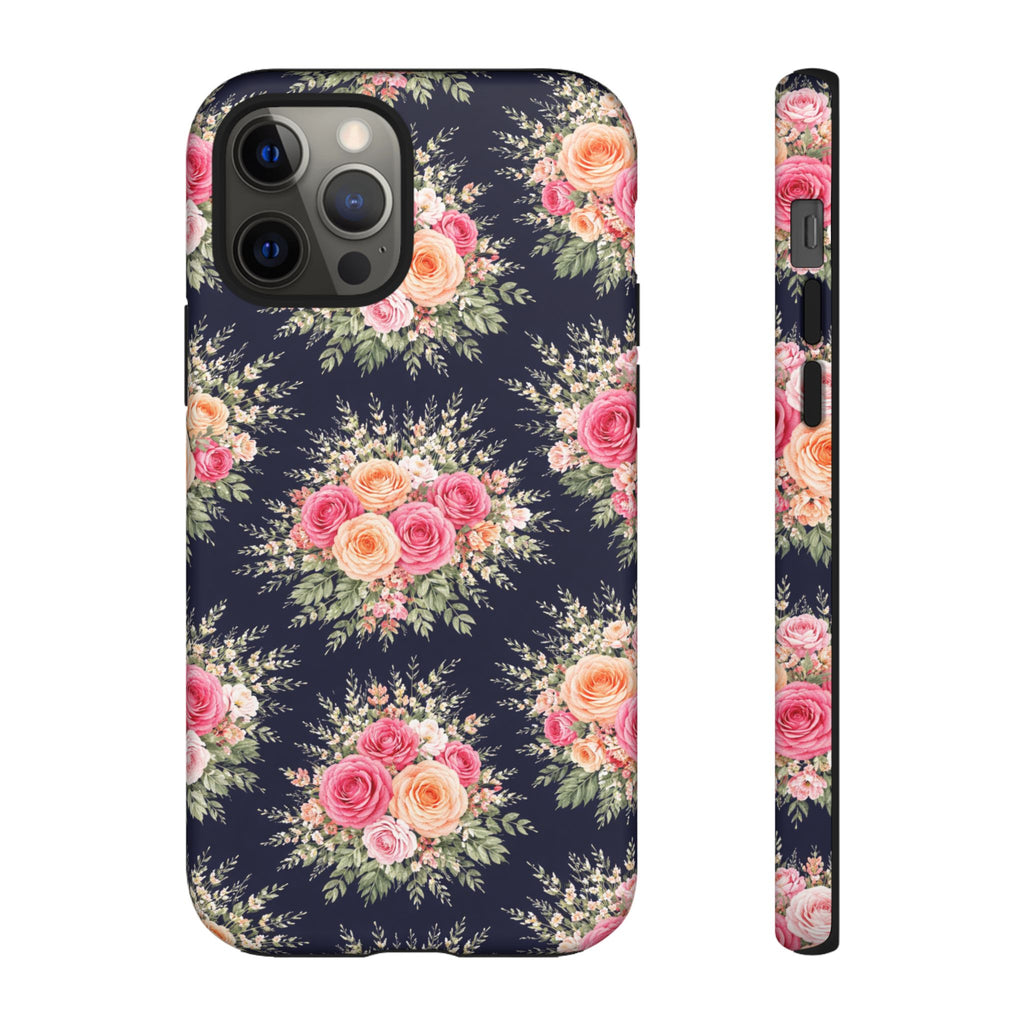 Vintage Rose Bouquet Phone Case | Floral iPhone Cover