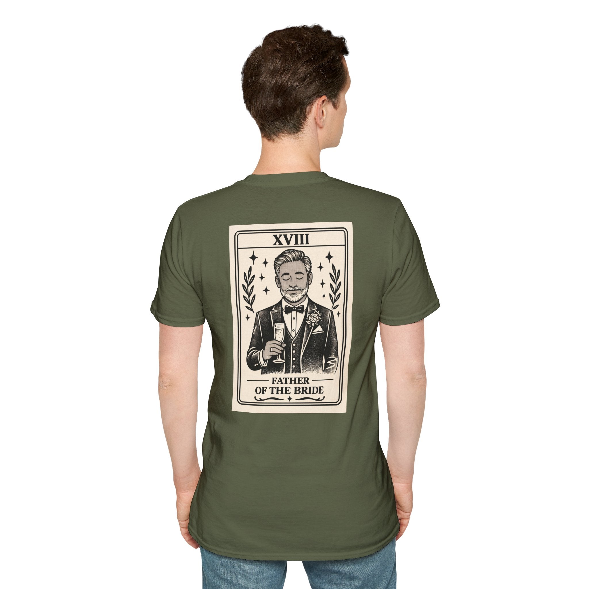 Father of the Bride Tarot Card T-Shirt | Wedding Party Tee