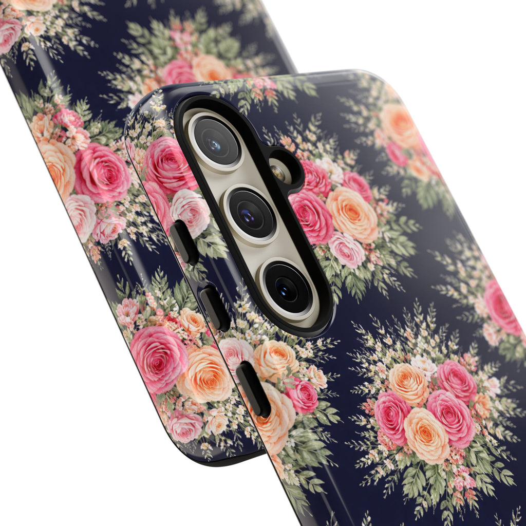 Vintage Rose Bouquet Phone Case | Floral iPhone Cover