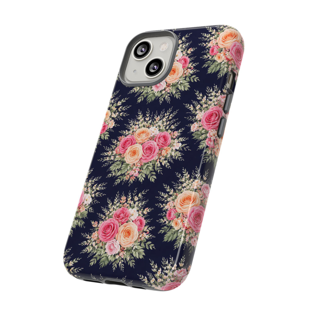 Vintage Rose Bouquet Phone Case | Floral iPhone Cover
