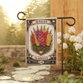 August Gladiolus Garden Flag | House Banner, Floral Birthday Month