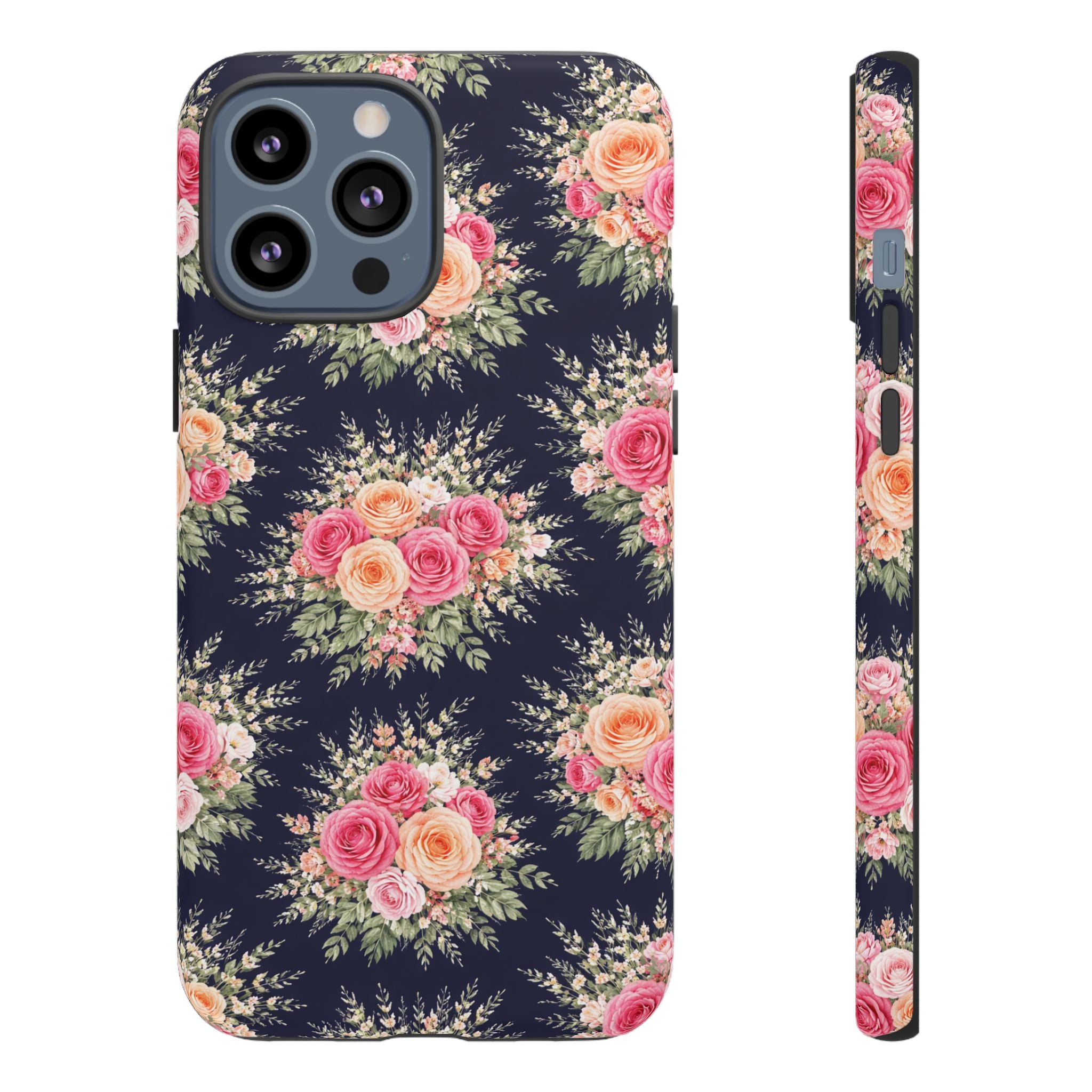 Vintage Rose Bouquet Phone Case | Floral iPhone Cover