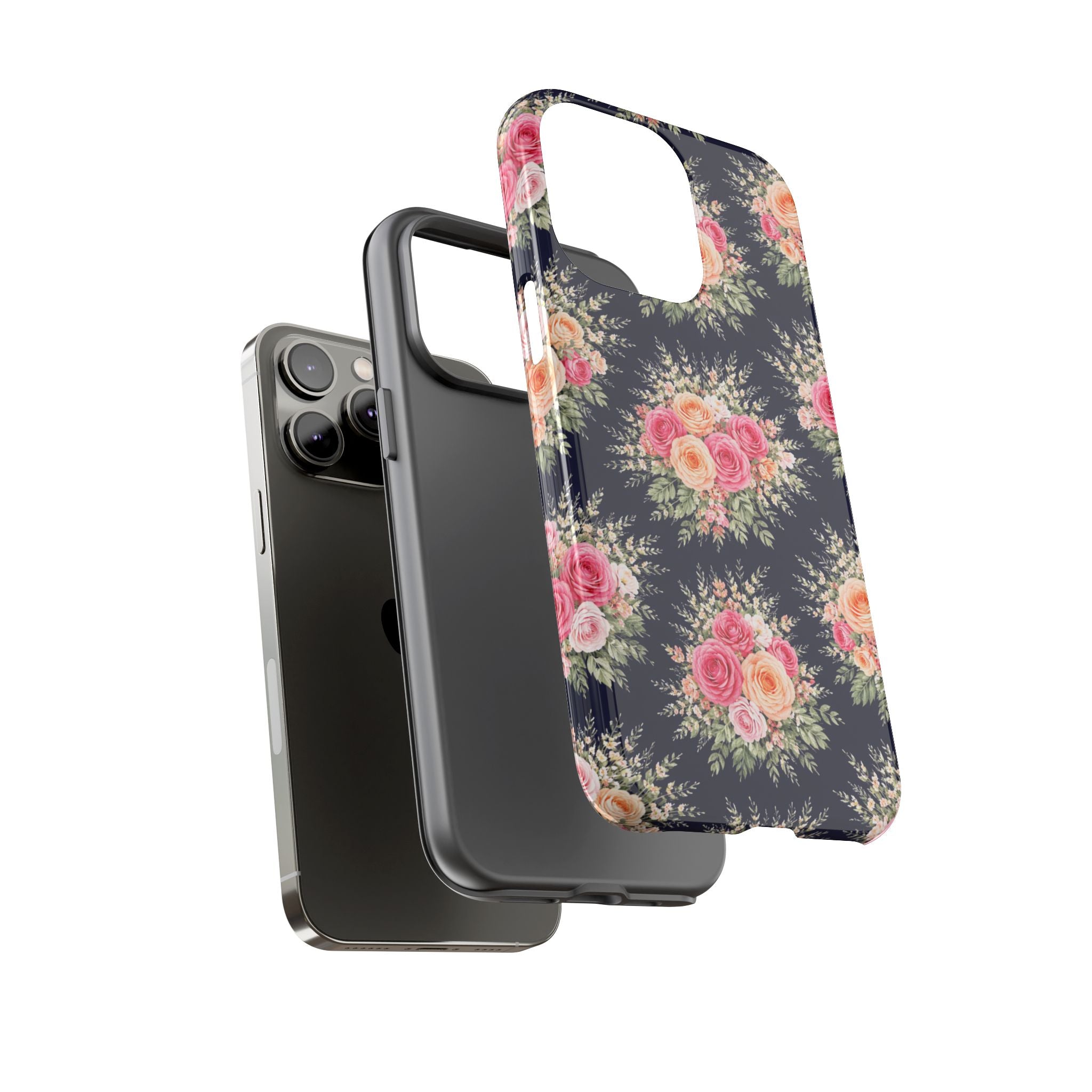 Vintage Rose Bouquet Phone Case | Floral iPhone Cover