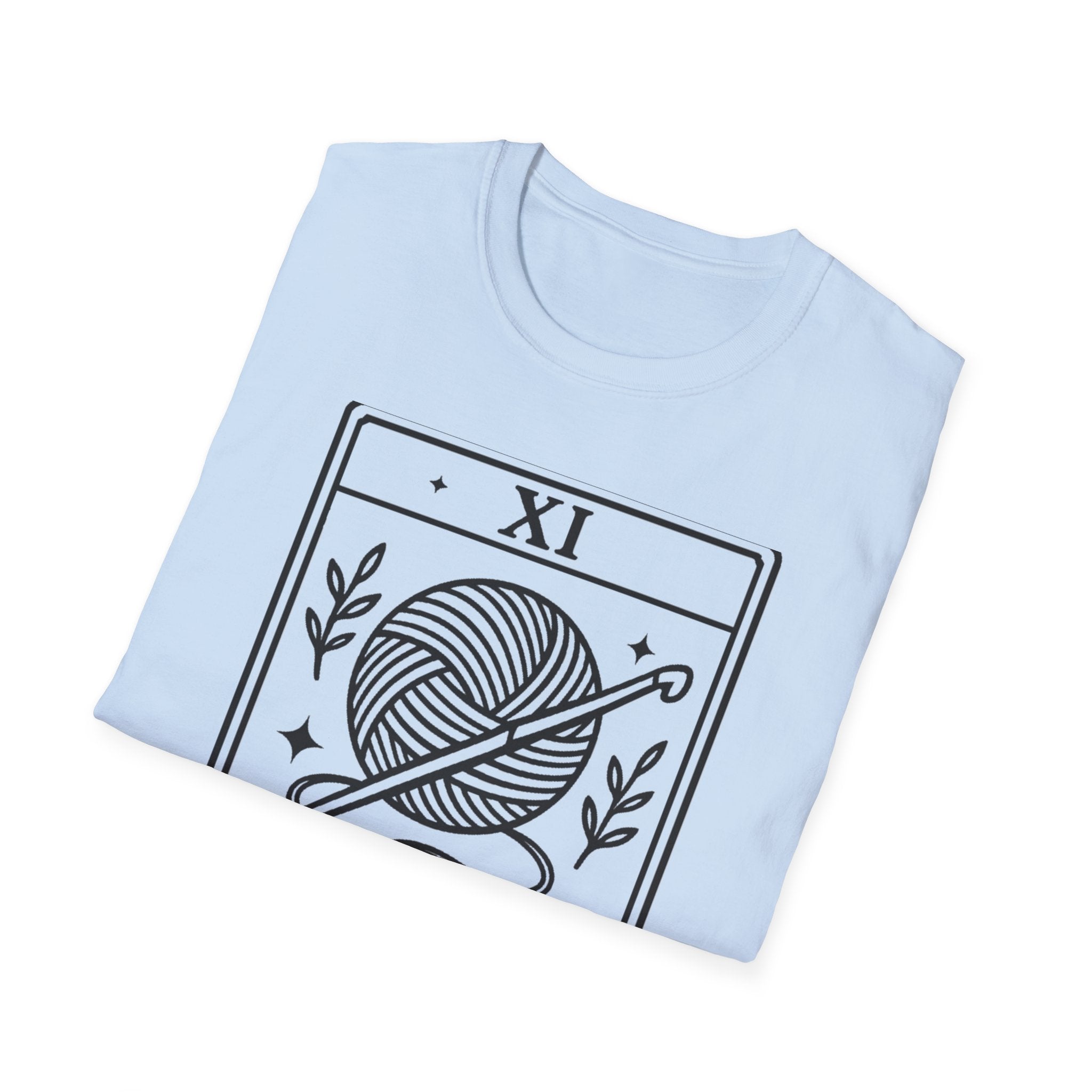 The Crocheter T-Shirt | Yarn Ball & Hook Illustration, Crochet Lover Tee
